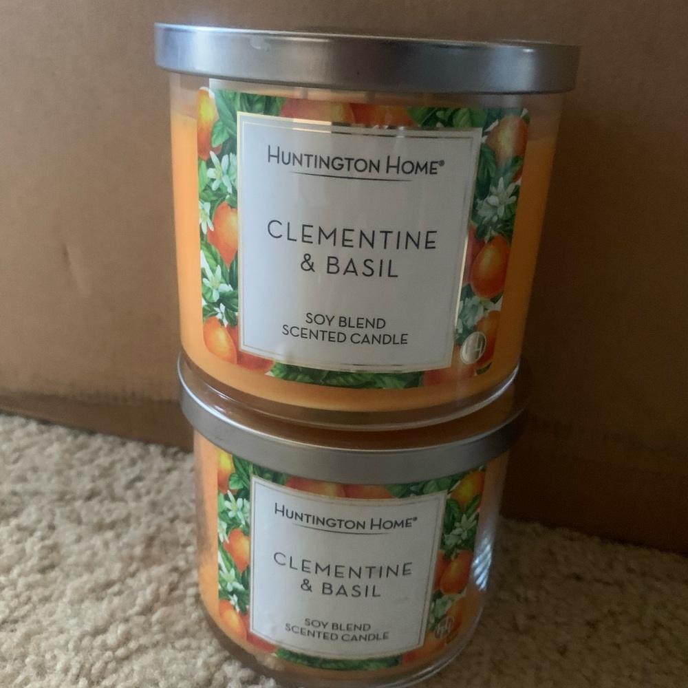 Clementine & Basil Huntington Home Candles Discontinued